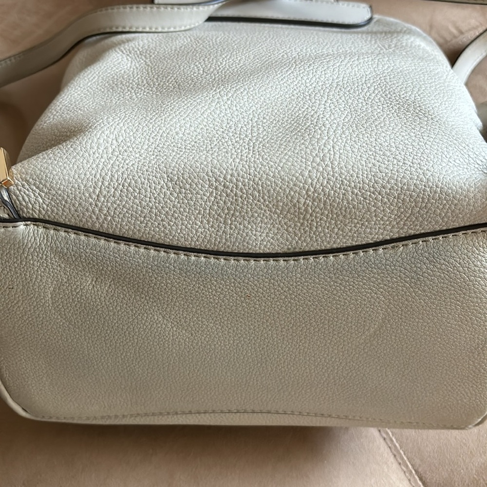 Michael Kors Raven Medium Light Sand Leather Backpack - Picture 5 of 7
